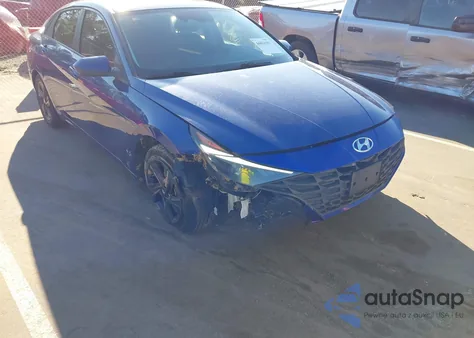 2021 Hyundai Elantra Sel из США, поврежденный, VIN 5NPLM4AG4MH046427